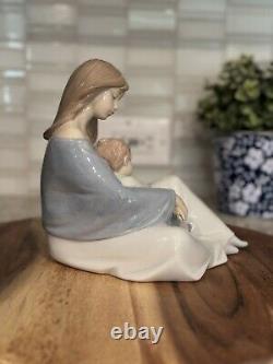 Lladro NAO #1554 The Greatest Bond Mother & Boy Child Figurine Statue RETIRED