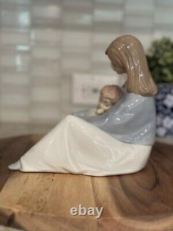 Lladro NAO #1554 The Greatest Bond Mother & Boy Child Figurine Statue RETIRED