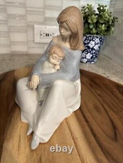 Lladro NAO #1554 The Greatest Bond Mother & Boy Child Figurine Statue RETIRED