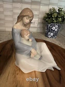 Lladro NAO #1554 The Greatest Bond Mother & Boy Child Figurine Statue RETIRED