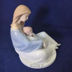 Lladro NAO #1554 The Greatest Bond Mother & Boy Child Figurine Statue Retired