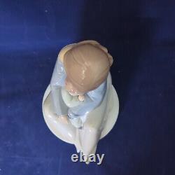 Lladro NAO #1554 The Greatest Bond Mother & Boy Child Figurine Statue Retired