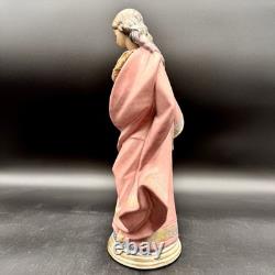 Lladro NAO 16 OUR LADY Woman with Wheat Statue Figurine Made in Spain VTG
