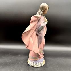 Lladro NAO 16 OUR LADY Woman with Wheat Statue Figurine Made in Spain VTG