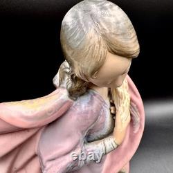 Lladro NAO 16 OUR LADY Woman with Wheat Statue Figurine Made in Spain VTG