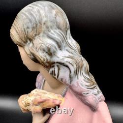 Lladro NAO 16 OUR LADY Woman with Wheat Statue Figurine Made in Spain VTG