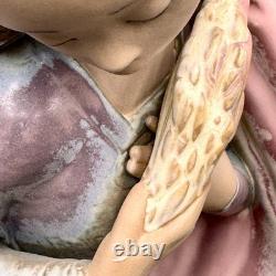 Lladro NAO 16 OUR LADY Woman with Wheat Statue Figurine Made in Spain VTG