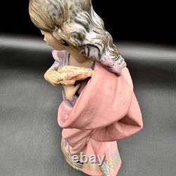 Lladro NAO 16 OUR LADY Woman with Wheat Statue Figurine Made in Spain VTG