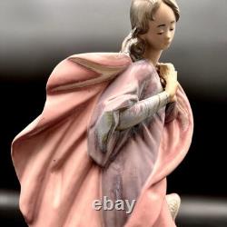 Lladro NAO 16 OUR LADY Woman with Wheat Statue Figurine Made in Spain VTG