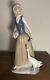 Lladro NAO 1977 Porcelain Girl With Goose Made In Spain