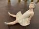 Lladro NAO Ballerina Porcelain Sculpture Girl Leaning Back White Tutu 1977