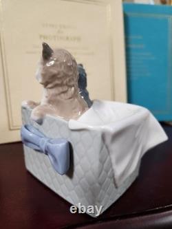 Lladro NAO Cat Ceramic Figurine Antique LLADRO Antique Market