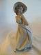 Lladro NAO Diasa porcelain girl in sundress figure 13 1992 Spain