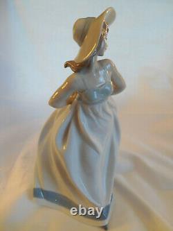 Lladro NAO Diasa porcelain girl in sundress figure 13 1992 Spain