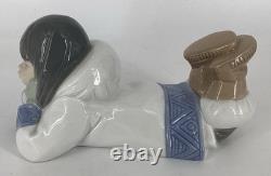 Lladro NAO Eskimo Girl Figurine #1298 Dreaming on the Ice Daisa 1997 Spain