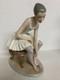 Lladro NAO Figurine Elegant Ballet Ballerina Seated Putting On Slippers 1983 Joy