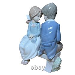 Lladro NAO Figurine First Love 1136 Ceramic Doll Figure Ornament Girl