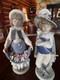 Lladr&oacute; NAO Figurines Set 01005 Girl with Flowers & 01043 Musketeer Boy with Boxes