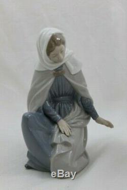 Lladro NAO Holy Family St. Joseph Mary Jesus 3 Piece Nativity Figures 306/7/12