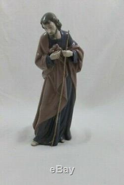 Lladro NAO Holy Family St. Joseph Mary Jesus 3 Piece Nativity Figures 306/7/12