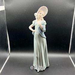 Lladro NAO Lady with a Hat Figurine LLADRO Doll Figurine