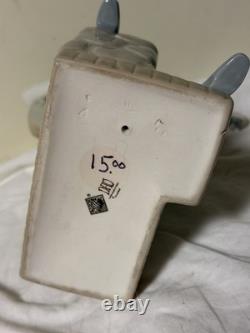 Lladro NAO Large & Rare GIRL PLAYING GUITAR 10 Tall Vintage Retired