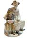 Lladro NAO Lesson of Music Zaphir Clown with Boy Accordion Figurine Statue 11.5