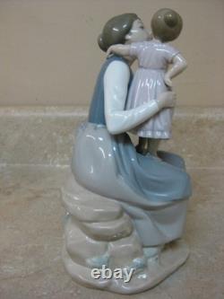 Lladro NAO Mother and Child Figurine