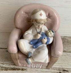 Lladro NAO Nurse Girl Figurine