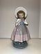 Lladro NAO Porcelain Figurine Girl with Bouquet