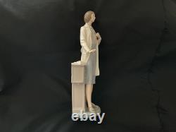 Lladro NAO Porcelain Lg. Female Doctor Retired Measuring Approx 13 High