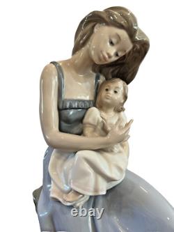 Lladro NAO Porcelain My Little Girl Mother & Child Large 15 Tall