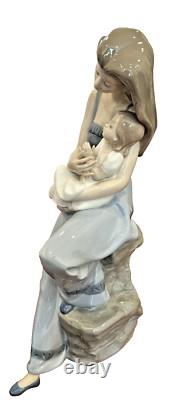 Lladro NAO Porcelain My Little Girl Mother & Child Large 15 Tall