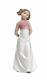 Lladró NAO Pretty Smile Porcelain Girl with Pink White Dress Figure 2001598