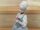 Lladro NAO Rococo Girl Flower Doll Figurine Object Good Condition From Japan