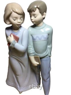 Lladro NAO School Companions Figure Excellent Condition #1420