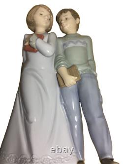 Lladro NAO School Companions Figure Excellent Condition #1420