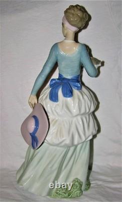 Lladro NAO Woman with Dog