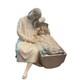 Lladro NAO large figure porcelain mother, child and teddy bearThe Cradle