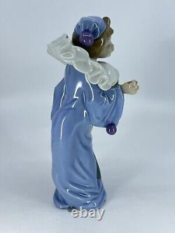 Lladro Nao 1988 Daisa Circus Dreamer Clown Pierrot Girl Porcelain Figurine 8.5