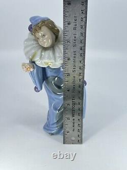 Lladro Nao 1988 Daisa Circus Dreamer Clown Pierrot Girl Porcelain Figurine 8.5