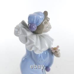 Lladro Nao 1988 Daisa Circus Dreamer Clown Pierrot Girl Porcelain Figurine Read