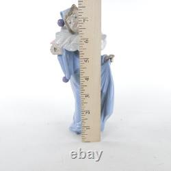 Lladro Nao 1988 Daisa Circus Dreamer Clown Pierrot Girl Porcelain Figurine Read