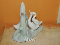 Lladro Nao 3 Geese Porcelain Figure Daisa goose duck ducks marked B-8A retired