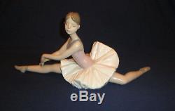 Lladro Nao Ballerina Figurine Large Ballet Dancer Doing The Splits Perfect