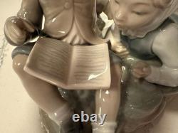 Lladro Nao Boy & Girl Reading