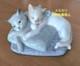 Lladro Nao Cat Figurine Ceramic Figure Discontinued Cat