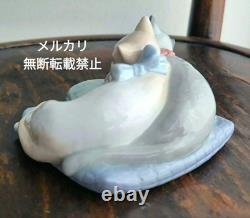 Lladro Nao Cat Figurine Ceramic Figure Discontinued Cat
