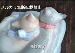 Lladro Nao Cat Figurine Ceramic Figure Discontinued Cat