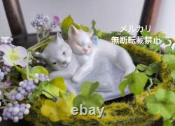 Lladro Nao Cat Figurine Ceramic Figure Discontinued Cat